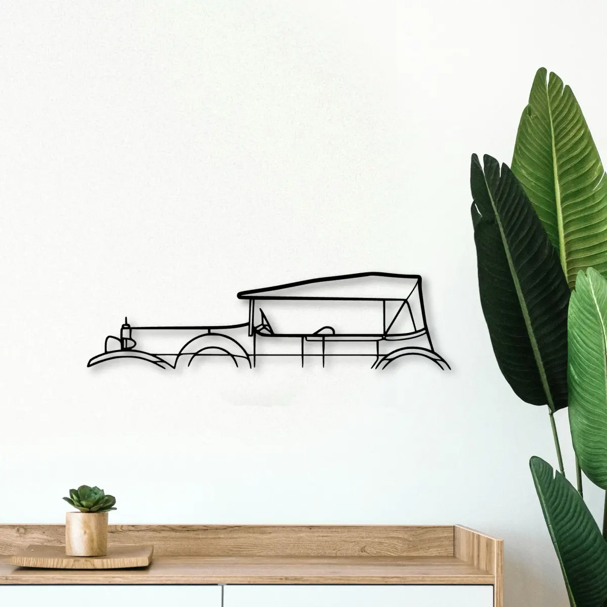 20 40 Tourer 1924 cut-metal silhouette from the Tinvibe range