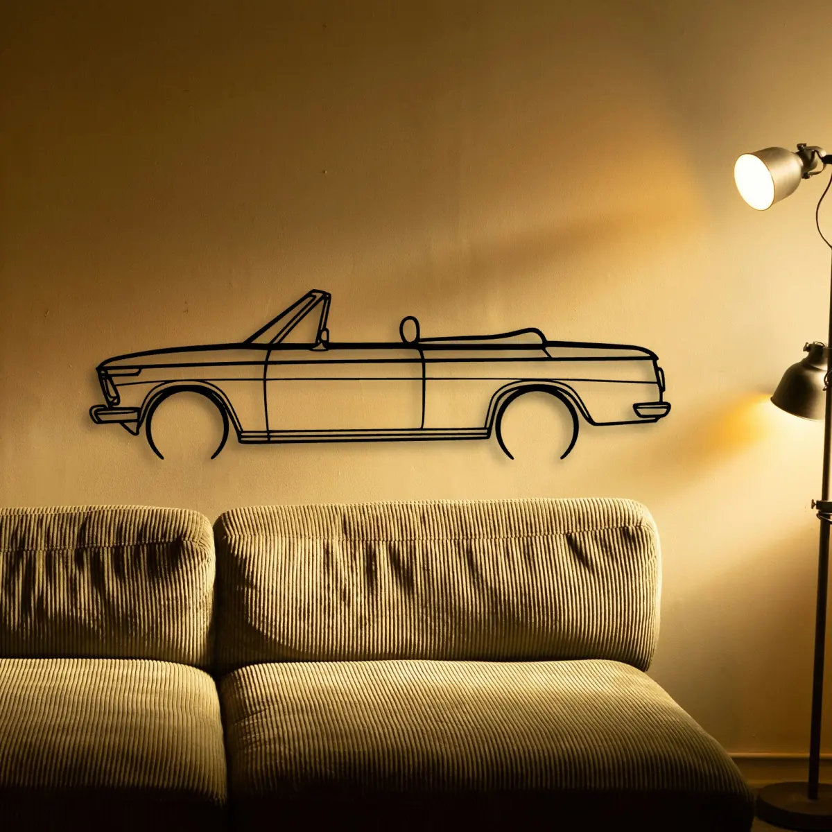 2002 1971 Cabrio metal profile from the Tinvibe range