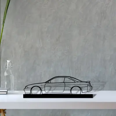 200sx-s14 — S (30 cm) metal wall art