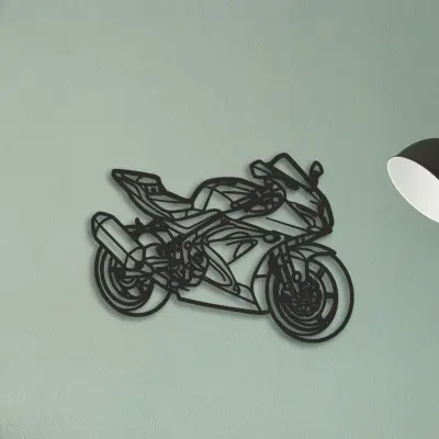 2017 Suzuki GSX R 650 — XS (50 cm) metal wall art