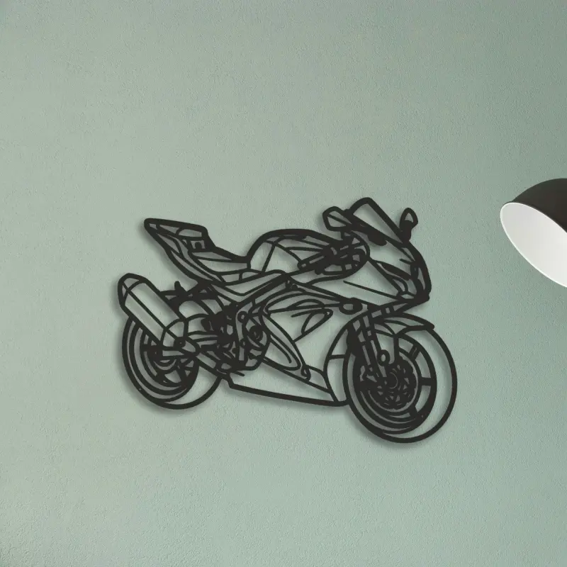 2017 Suzuki GSX R 650 — XS (50 cm) metal wall art