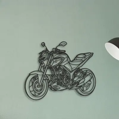2020 Yamaha MT — XS (50 cm) metal wall art
