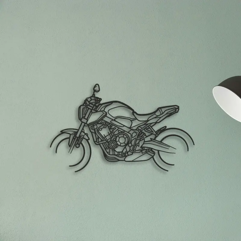 2021 Honda CB650R — XS (50 cm) metal wall art