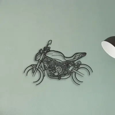 2023 Benelli 752 S E5 — XS (50 cm) metal wall art