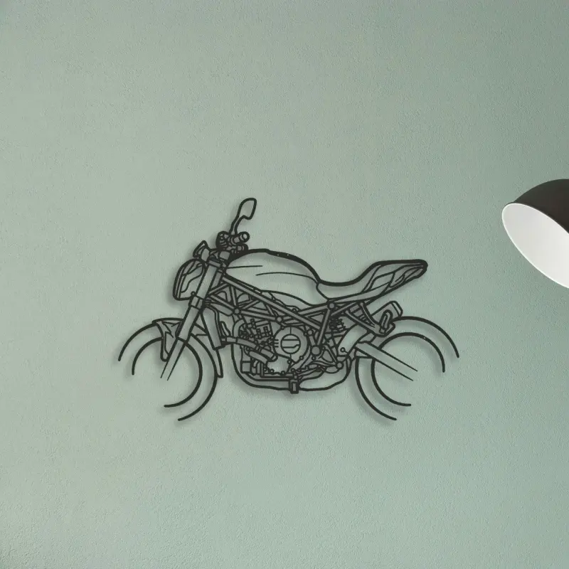2023 Benelli 752 S E5 — XS (50 cm) metal wall art