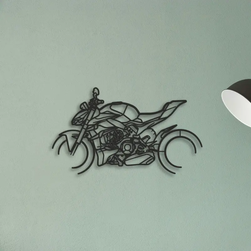 2024 Ducati Streetfighter V4 S — XS (50 cm) metal wall art
