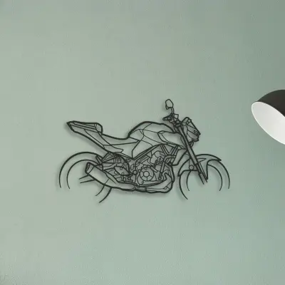 2025 Yamaha MT — XS (50 cm) metal wall art
