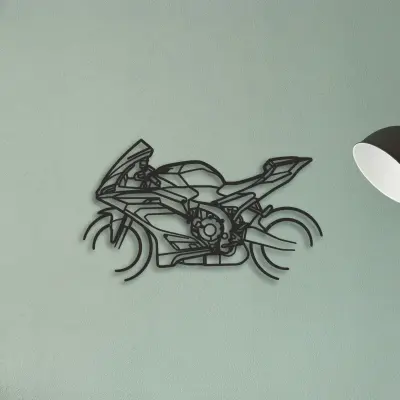 2025 Yamaha YZF R9 — XS (50 cm) metal wall art