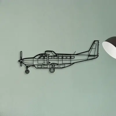 208 Caravan 2 — XS (50 cm) metal wall art