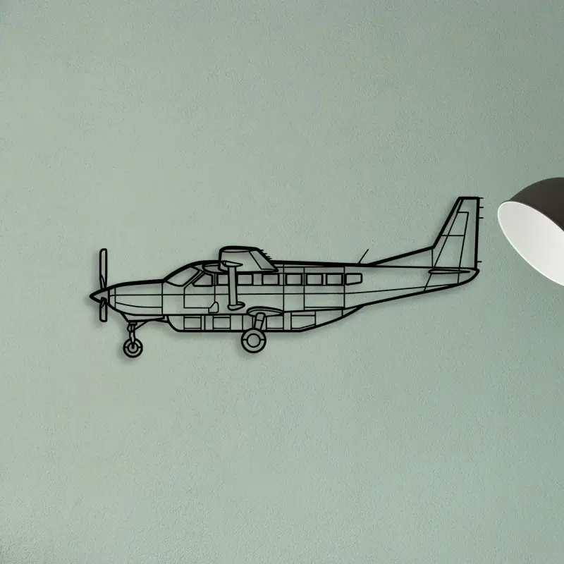 208 Caravan — XS (50 cm) metal wall art