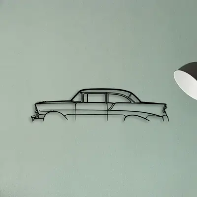 210 1956 — XS (50 cm) metal wall art