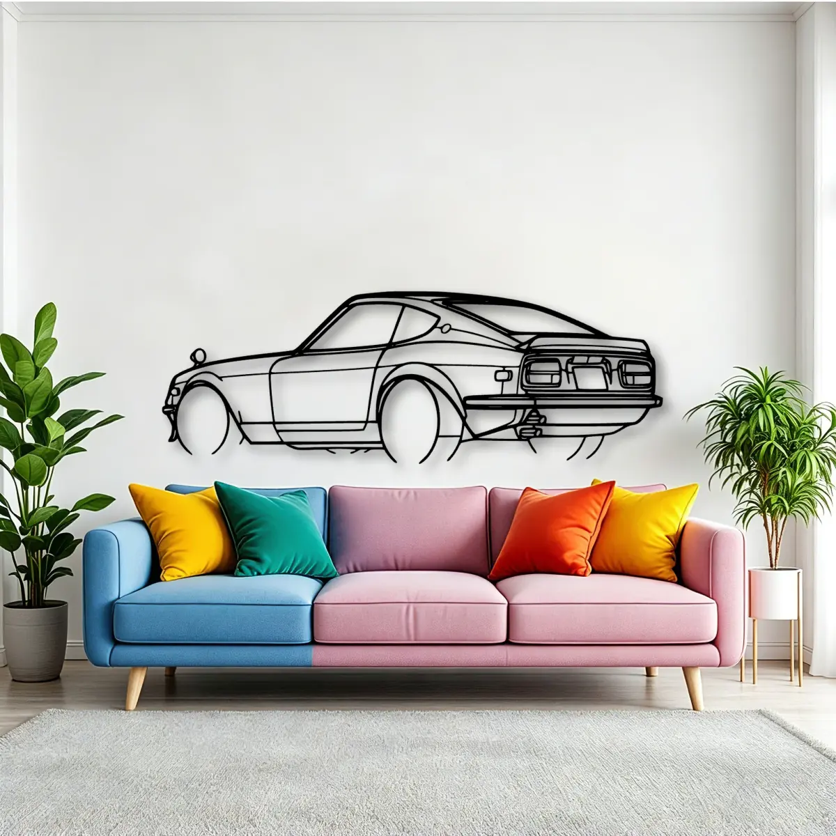 Nissan 240z 1972 sheet-metal profile