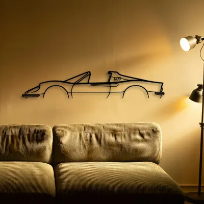 Ferrari 246 Gts Dino cut outline from the Tinvibe range