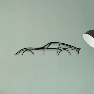 250 GTO — XS (50 cm) metal wall art
