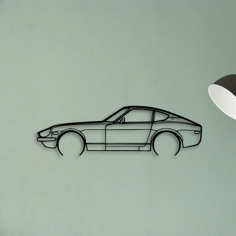 280Z Coupe — XS (50 cm) metal wall art