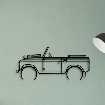 2A 1962 — XS (50 cm) metal wall art