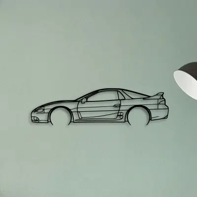 3000GT VR4 1998 — XS (50 cm) metal wall art
