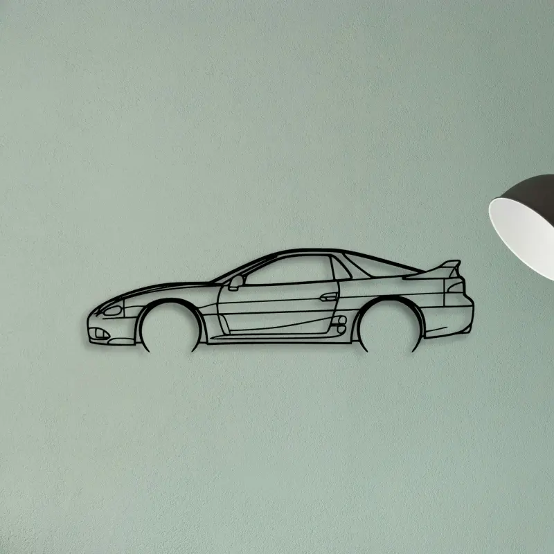 3000GT VR4 1998 — XS (50 cm) metal wall art