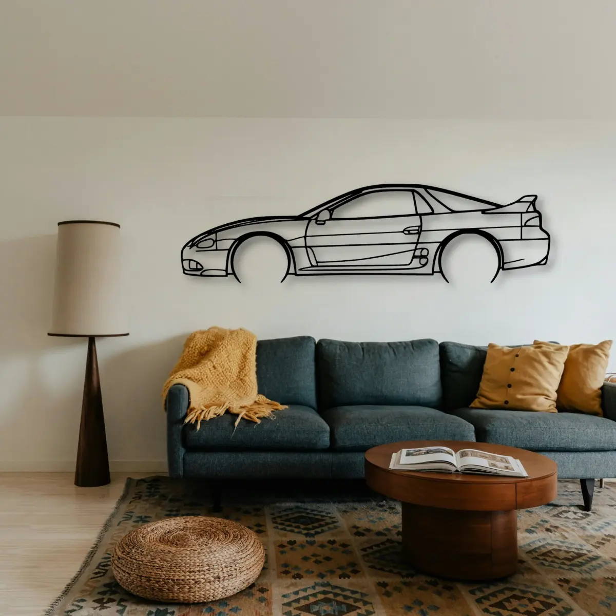 Mitsubishi 3000gt Vr4 1998 cut outline from the Tinvibe range