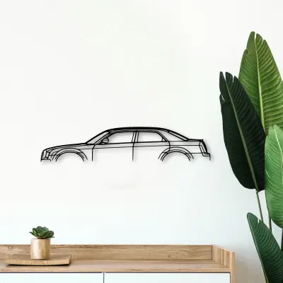 Chrysler 300c 2006 cut-metal silhouette from the Tinvibe range