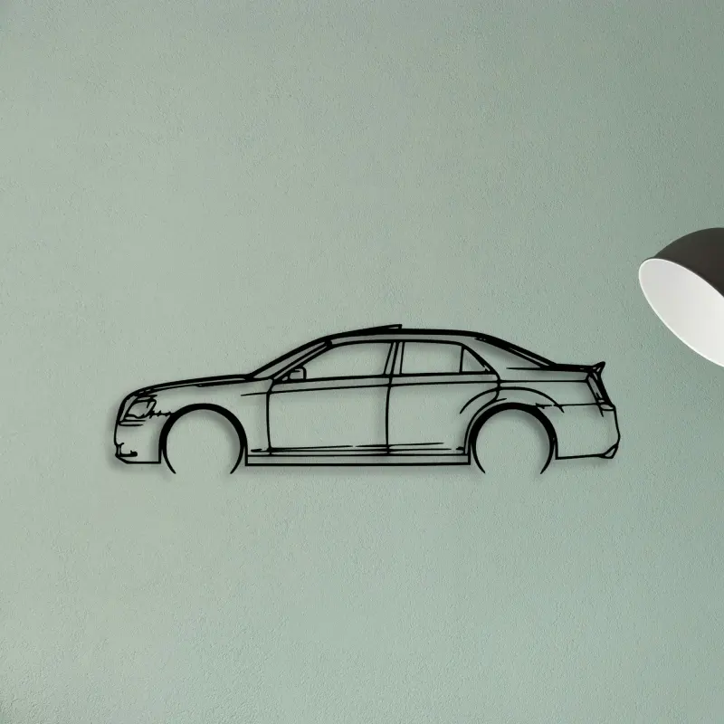 300C 2012 — XS (50 cm) metal wall art