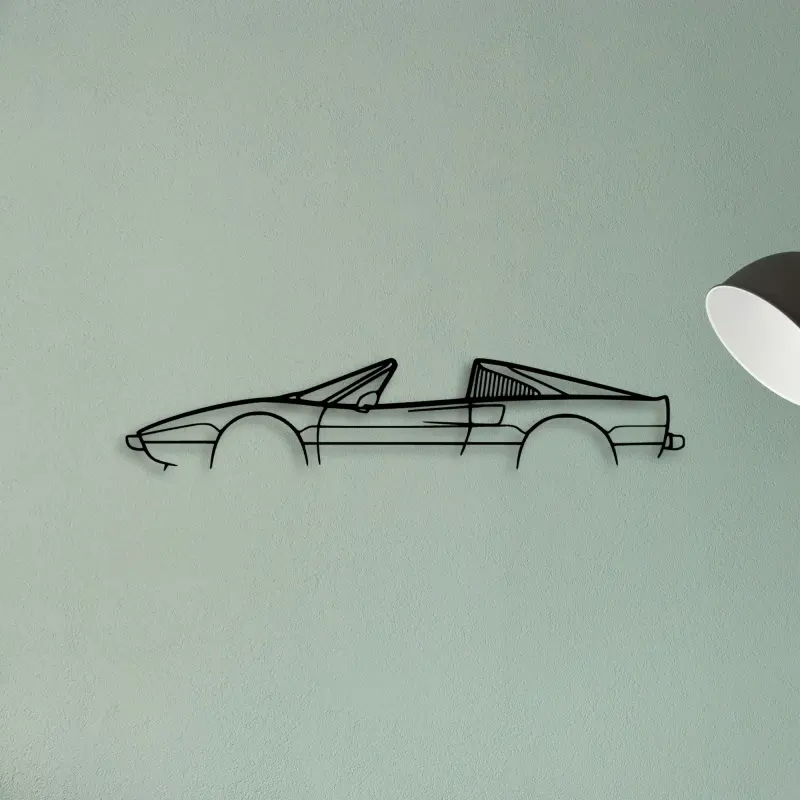 308 GTS 1978 — XS (50 cm) metal wall art