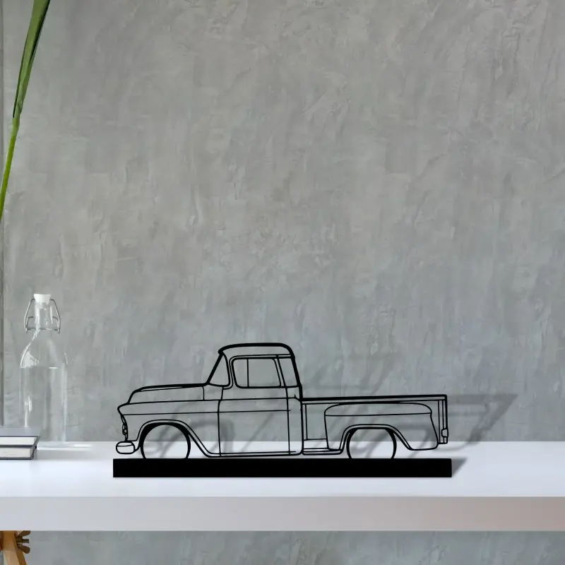 3100-1957 — S (30 cm) metal wall art