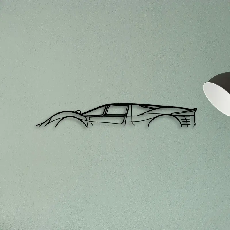 330 P4 — XS (50 cm) metal wall art