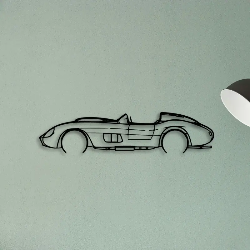 335S 1957 — XS (50 cm) metal wall art