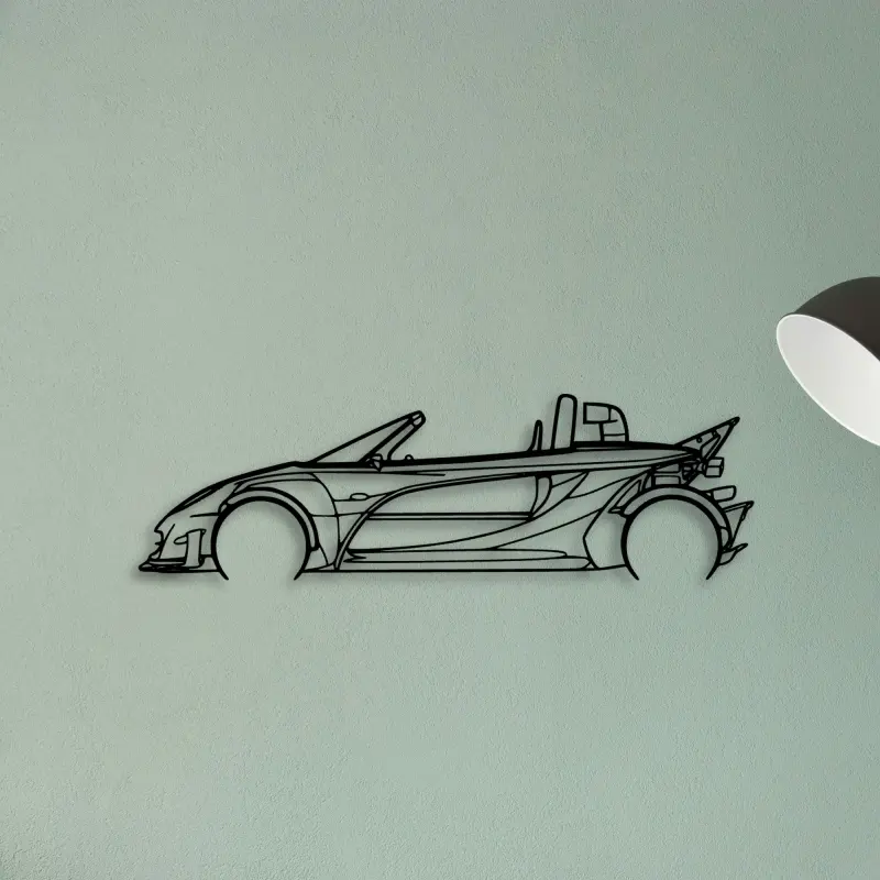 340R 2002 — XS (50 cm) metal wall art
