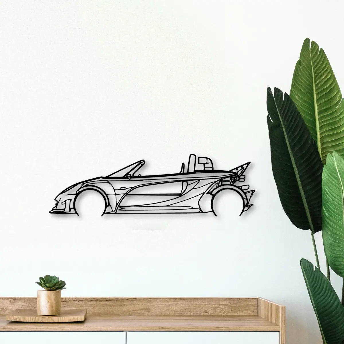 Lotus 340r 2002 shape on a hero wall