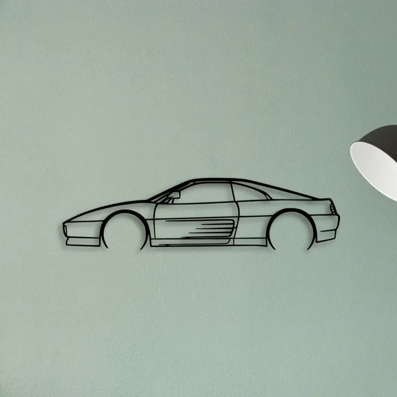 348 TS — XS (50 cm) metal wall art