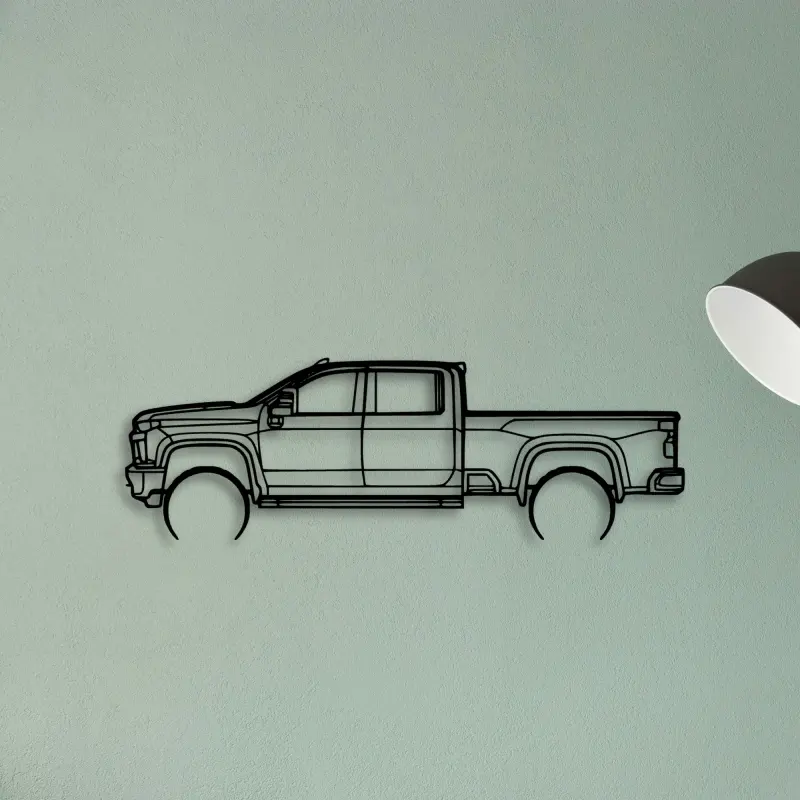 3500 High Country 2022 — XS (50 cm) metal wall art