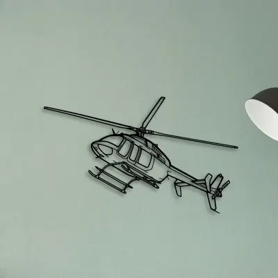 407GX — XS (50 cm) metal wall art