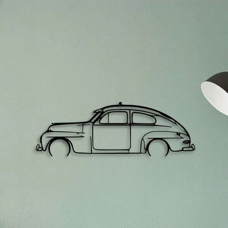 444 1952 — XS (50 cm) metal wall art