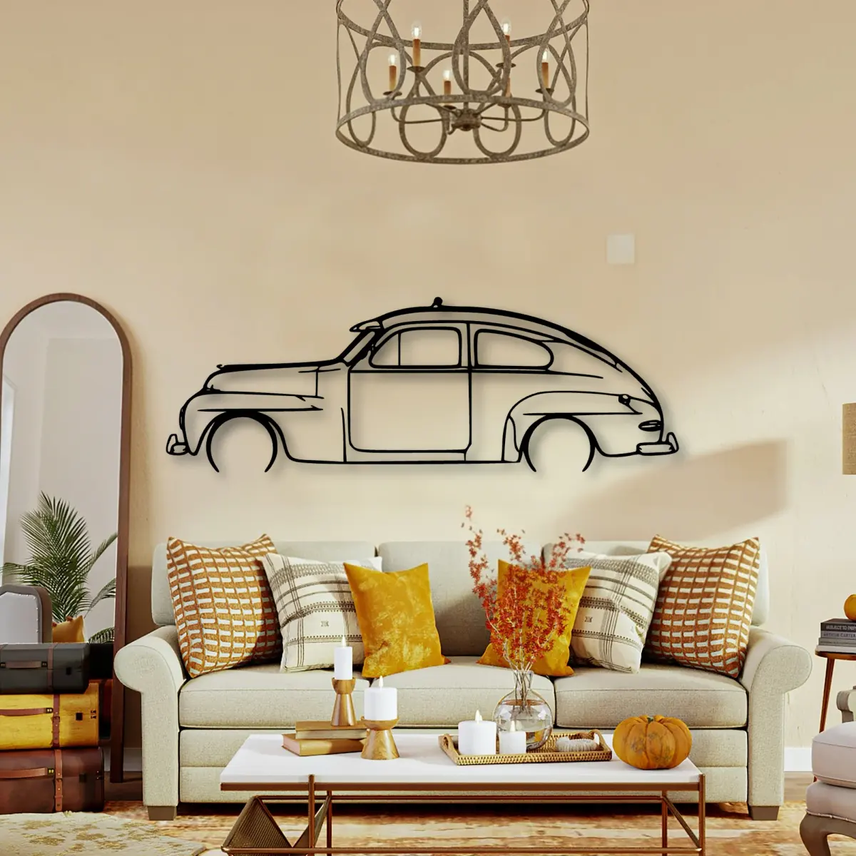 444 1952 cut-metal silhouette from the Tinvibe range