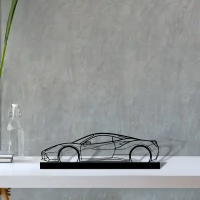 488-gtb — S (30 cm) metal wall art