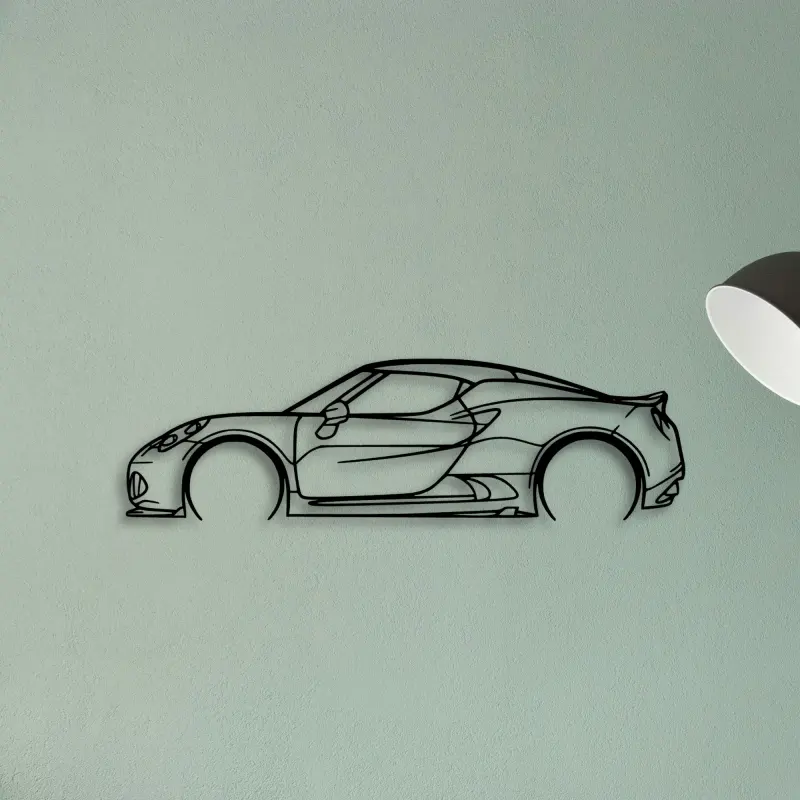 4C — XS (50 cm) metal wall art