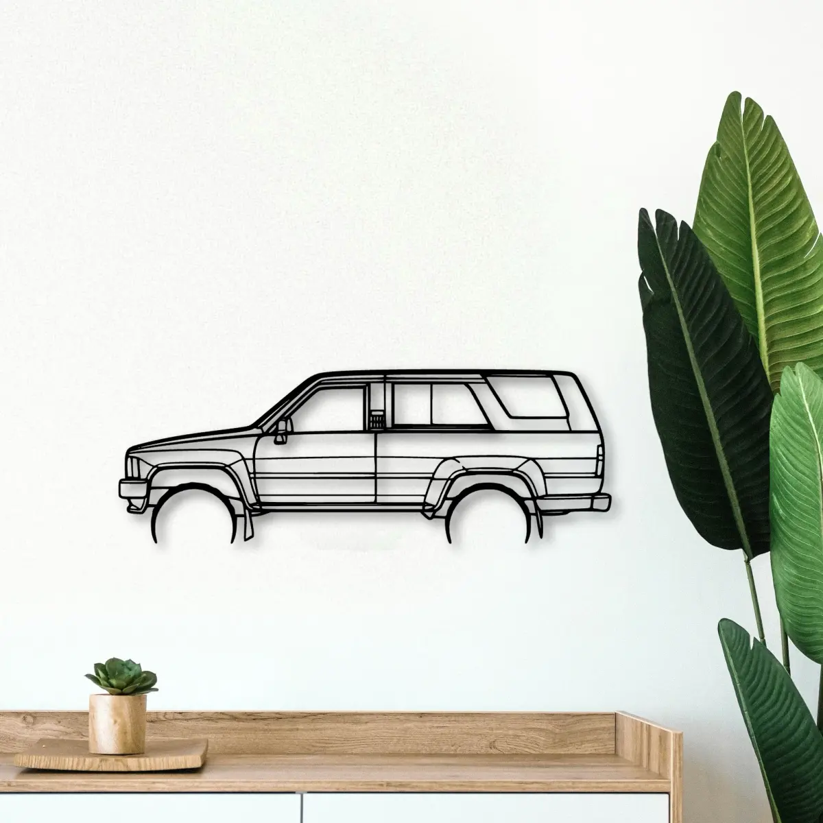 Toyota 4runner 1989 cut outline from the Tinvibe range