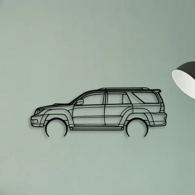 4Runner 2003 — XS (50 cm) metal wall art