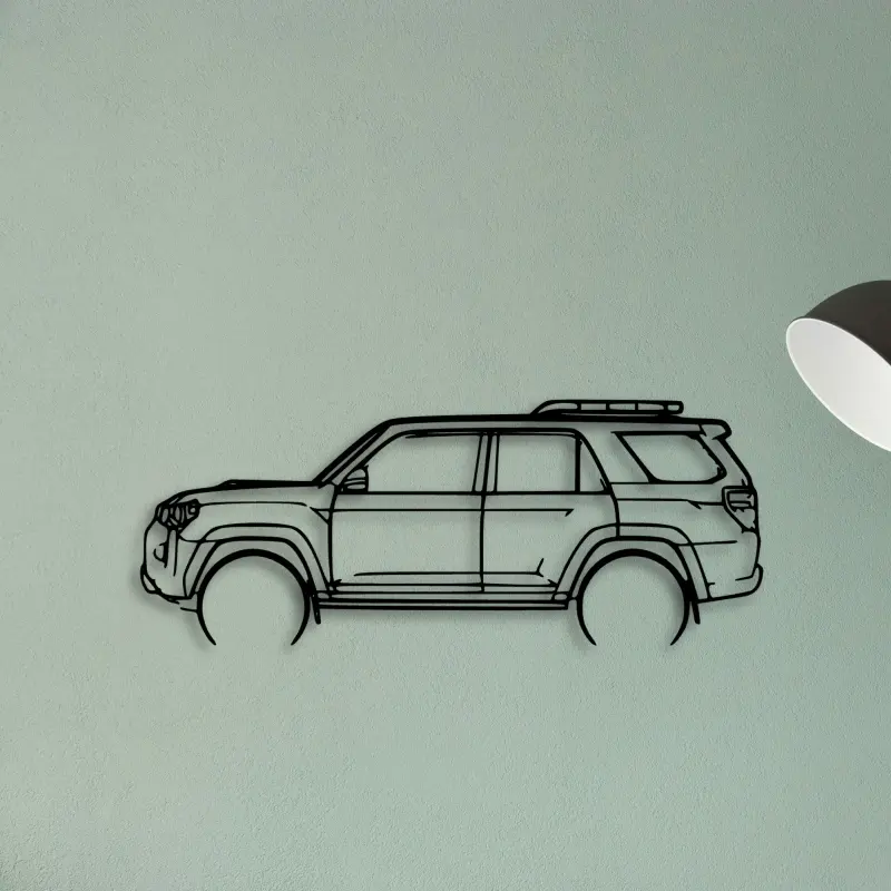 4Runner TRD PRO 2022 — XS (50 cm) metal wall art