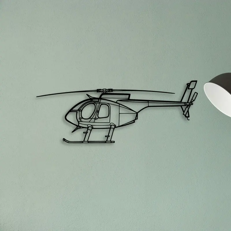 530F — XS (50 cm) metal wall art