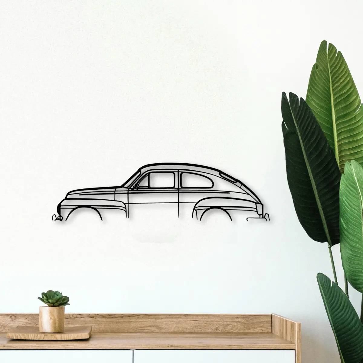 Volvo 544 cut-metal silhouette from the Tinvibe range