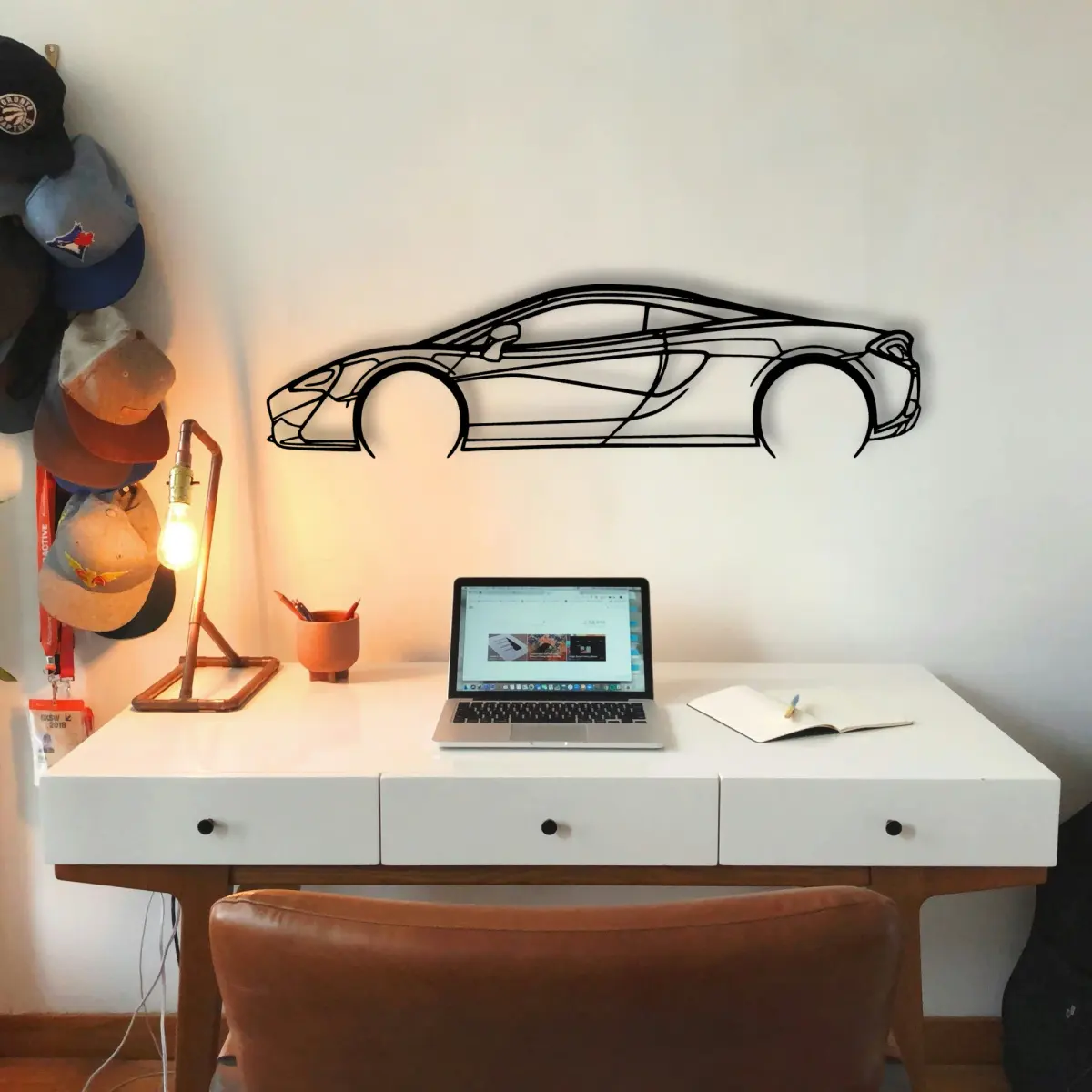 Mclaren 570s 2 cut outline from the Tinvibe range