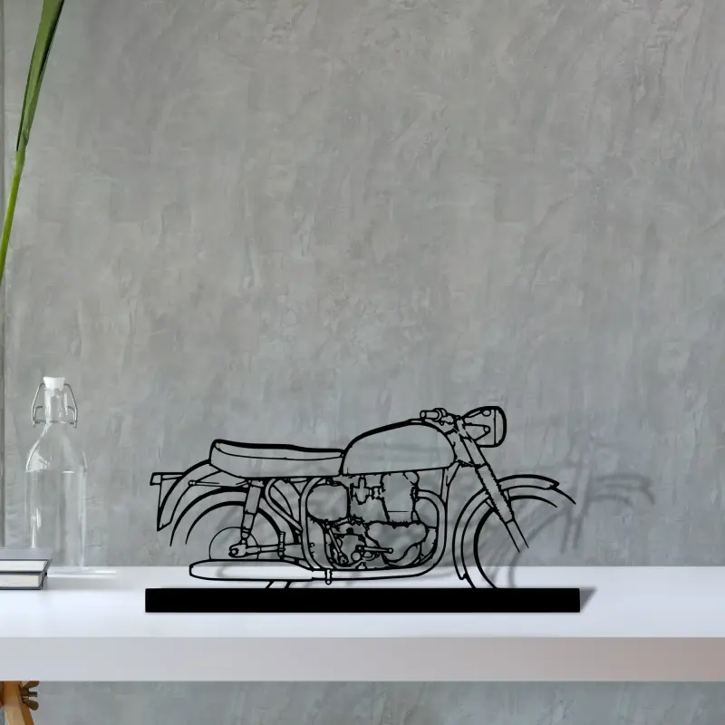 600-1962-2 — S (30 cm) metal wall art