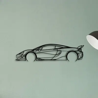 600LT 2019 — XS (50 cm) metal wall art