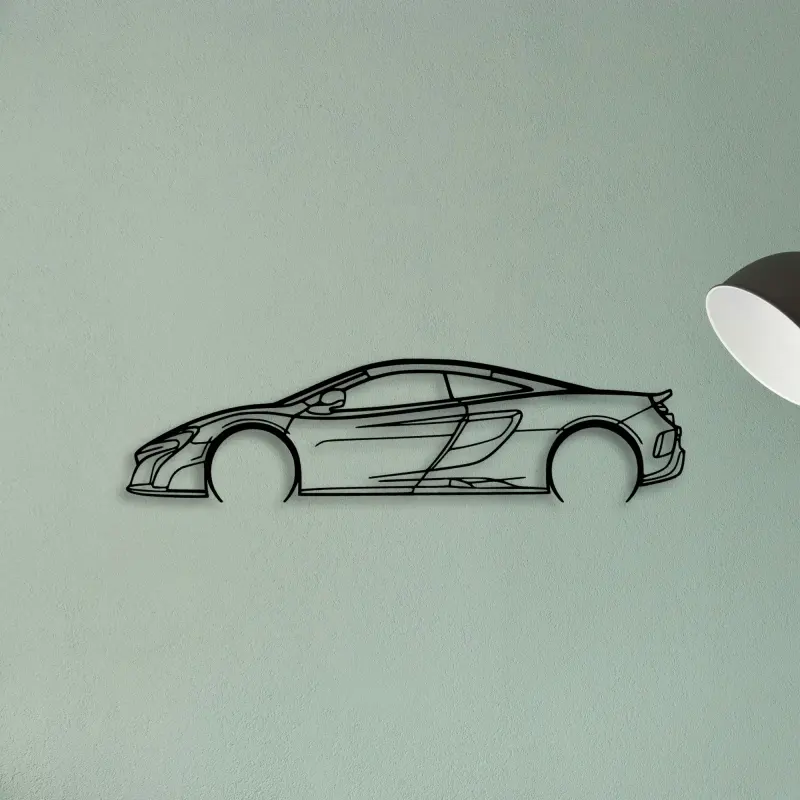 675 LT 2016 — XS (50 cm) metal wall art