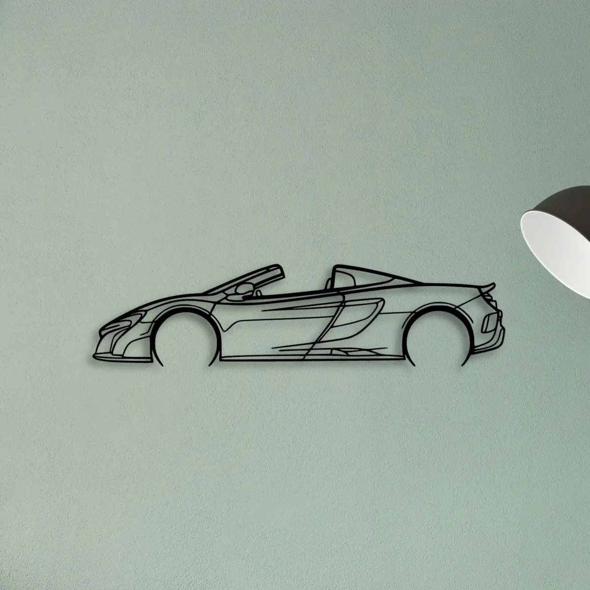 McLaren 675 LT Spider metal profile from the Tinvibe range