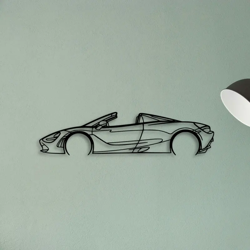 720S Spyder 2018 — XS (50 cm) metal wall art
