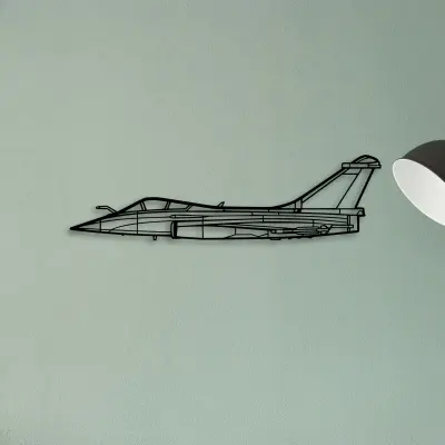737 2 — XS (50 cm) metal wall art